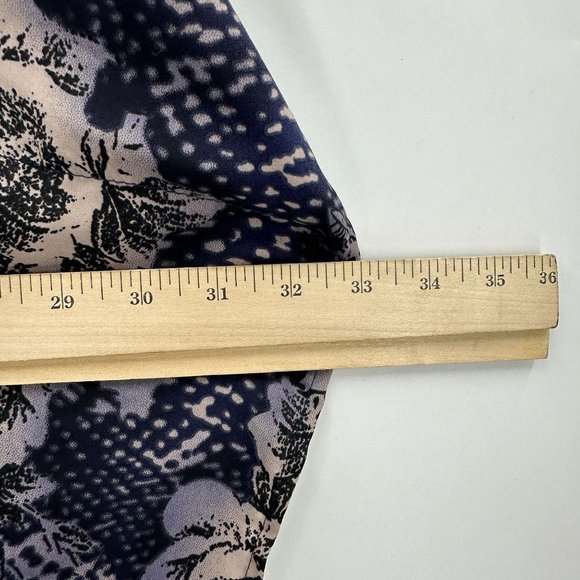 Kirious Kimono Top Womens Open Short Sleeve Lightweight Floral Beige, Blue S/M - Picture 5 of 9